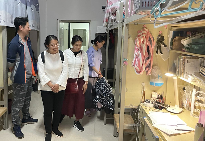 建筑工程学院开展宿舍安全及学生思想状况走访调研