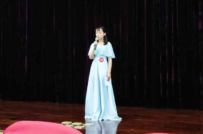 学校团委成功举办第九届校园主持人大赛半决赛